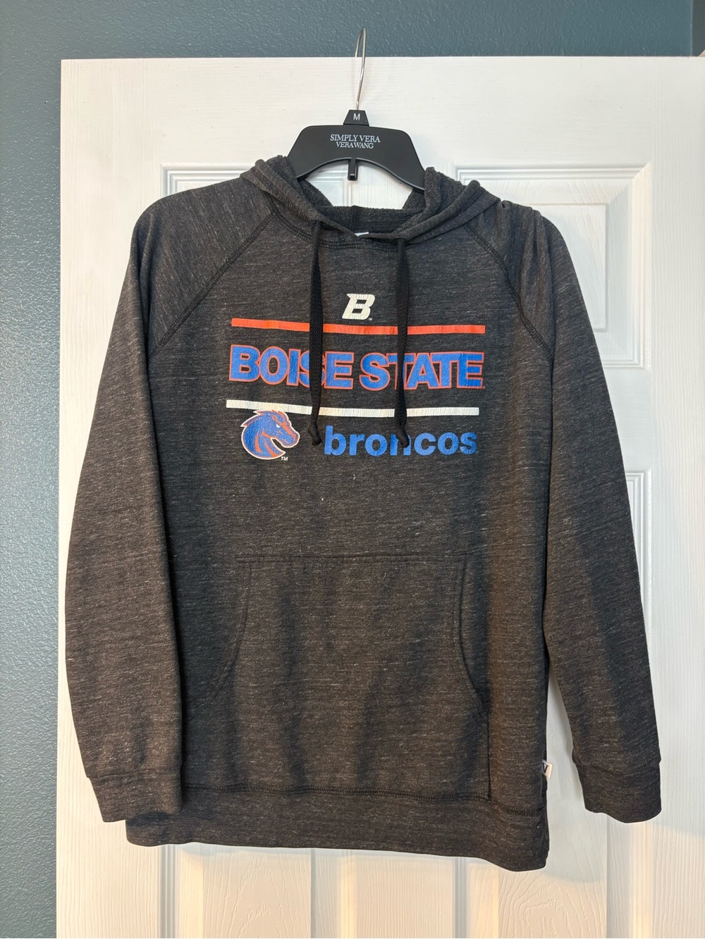 Boise State Broncos Charcoal Pullover Hoodie